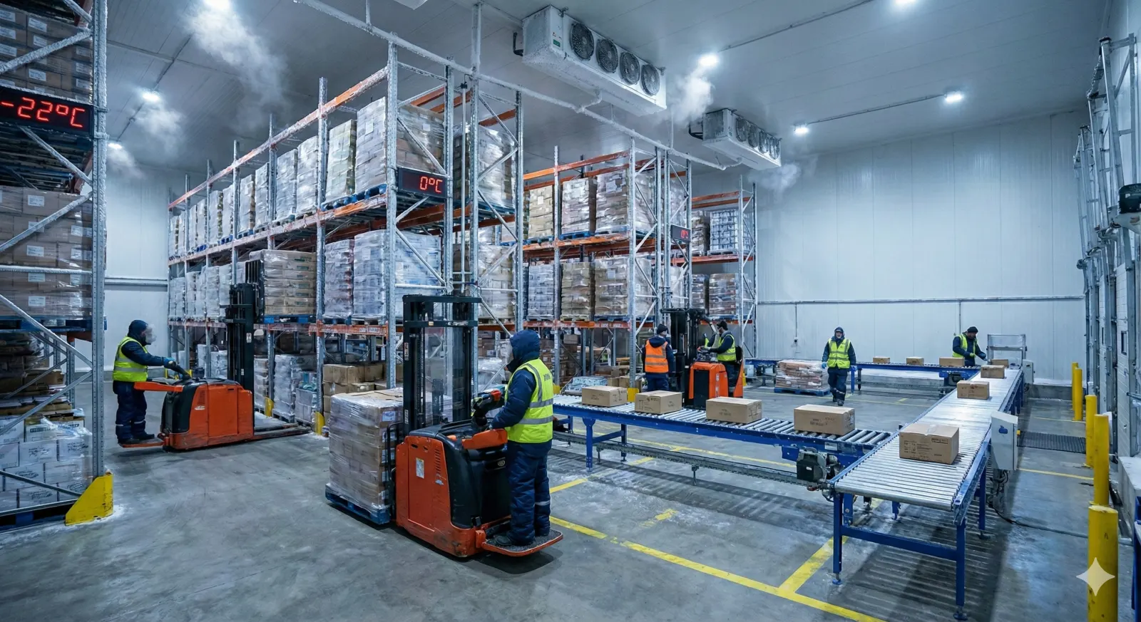 Cold-chain distribution center